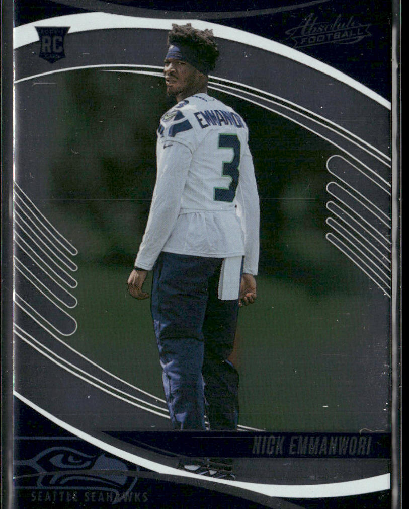 Nick Emmanwori 2025 Panini Absolute Retail #163 RC Seattle Seahawks front