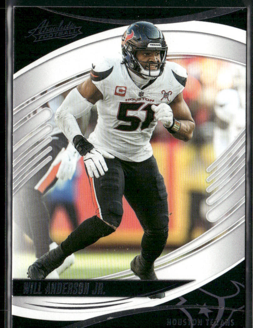 Will Anderson Jr. 2025 Panini Absolute Retail #24 Houston Texans front