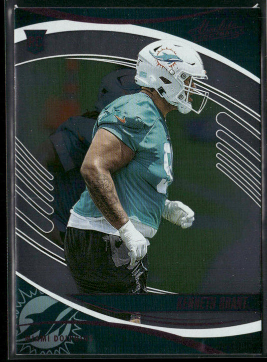 Kenneth Grant 2025 Panini Absolute #150 Miami Dolphins front