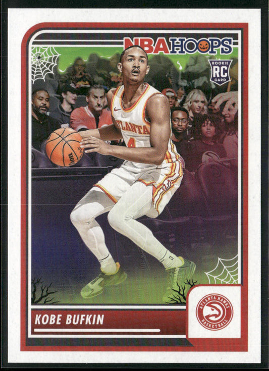Kobe Bufkin 2023-24 Hoops Haunted Hoops #148 RC Atlanta Hawks front
