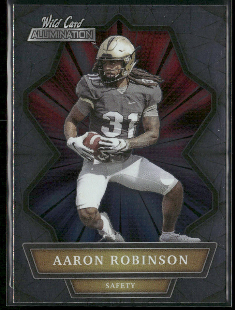 Aaron Robinson 2021 Wild Card Alumination #ABC-70 UCF Knights front