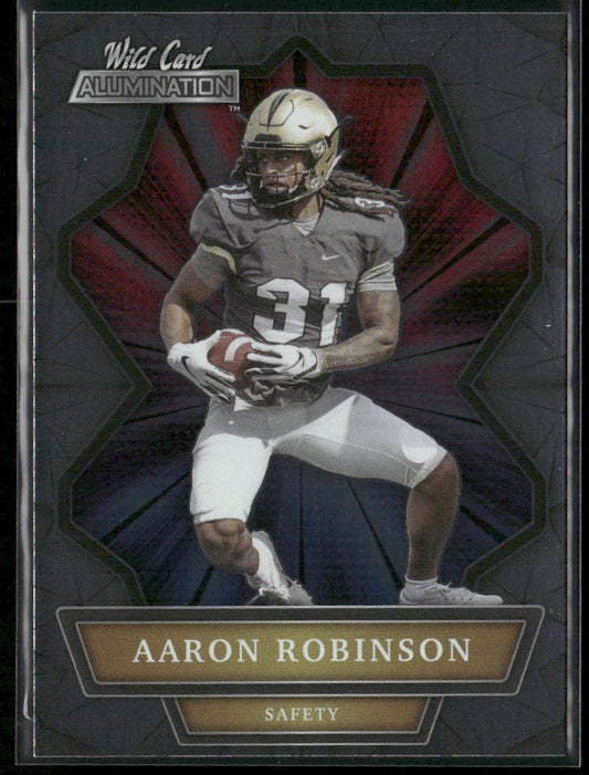 Aaron Robinson 2021 Wild Card Alumination #ABC-70 UCF Knights front