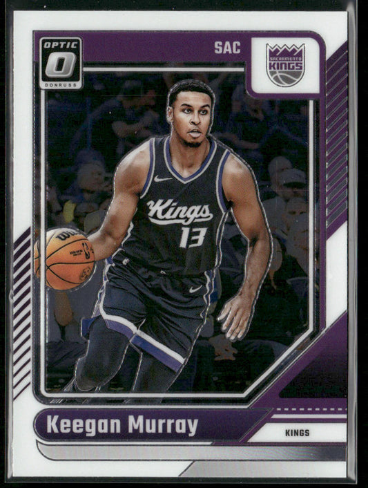 Keegan Murray 2024-25 Donruss Optic #47 Sacramento Kings front
