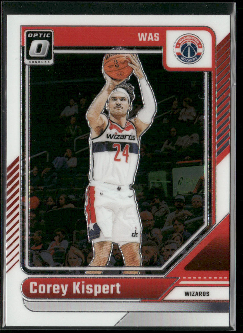 Corey Kispert 2024-25 Donruss Optic #183 Washington Wizards front