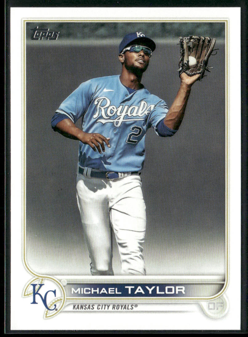 Michael Taylor 2022 Topps #483 Kansas City Royals front