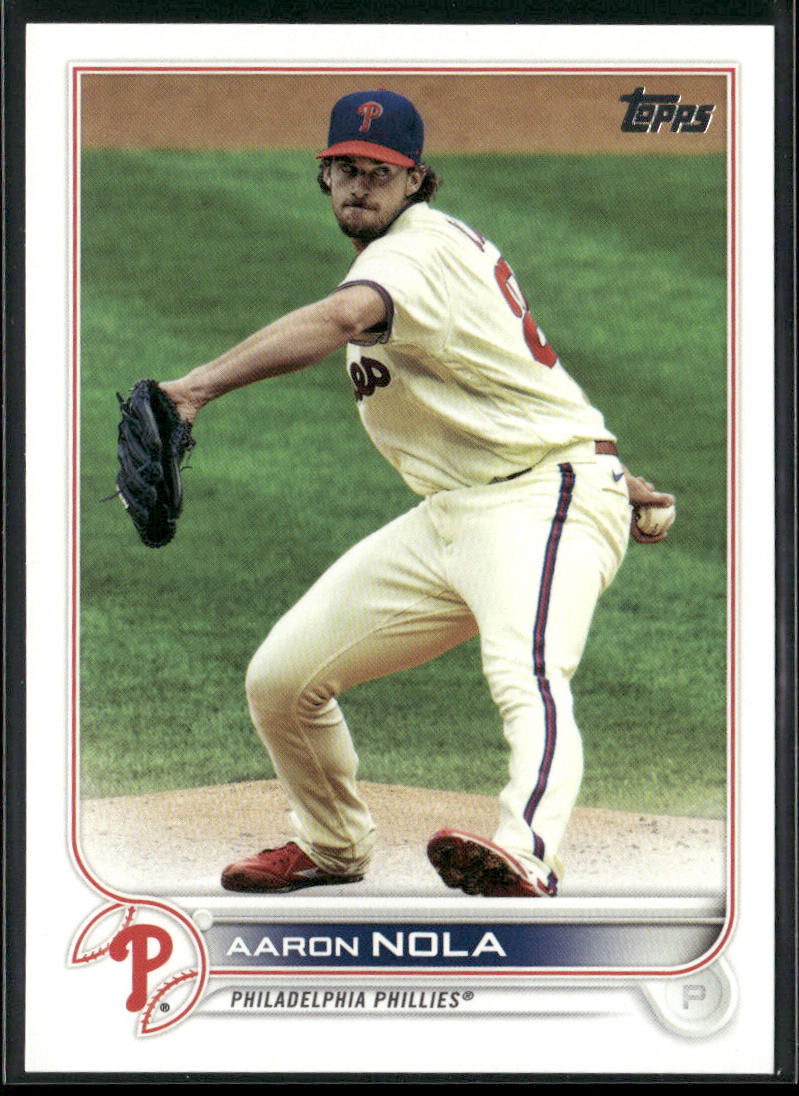 Aaron Nola 2022 Topps #337 Philadelphia Phillies front