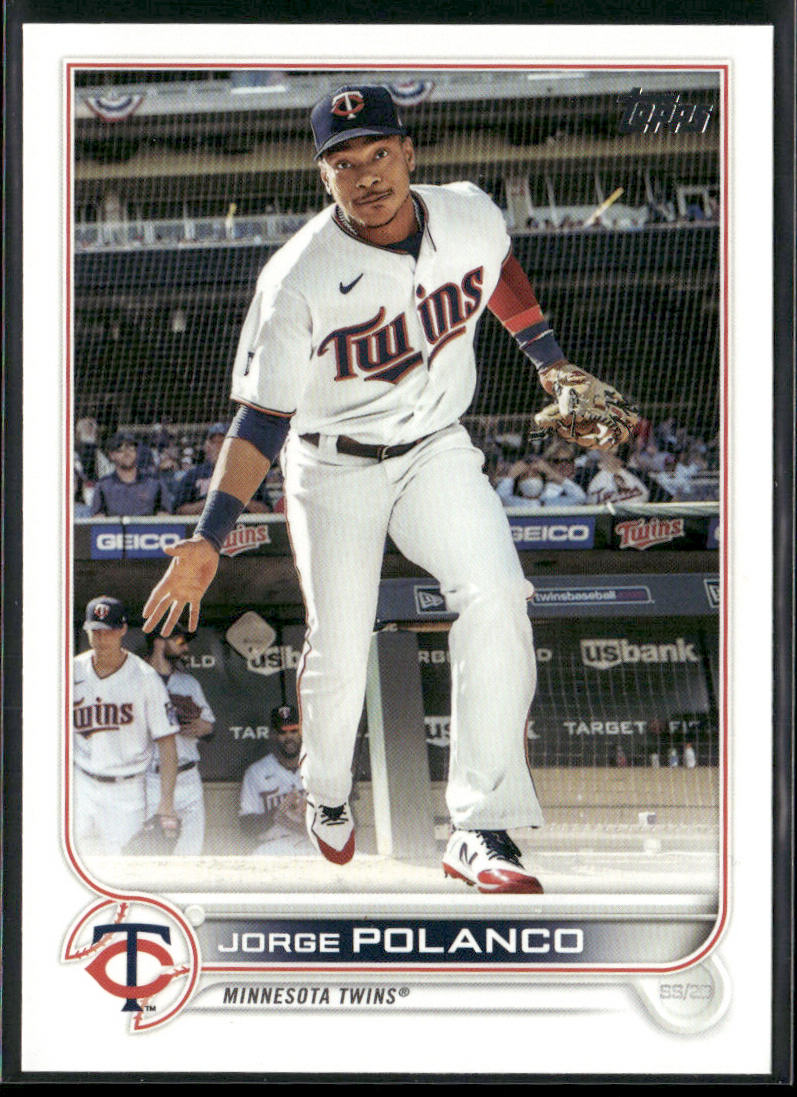 Jorge Polanco 2022 Topps #417 Minnesota Twins front