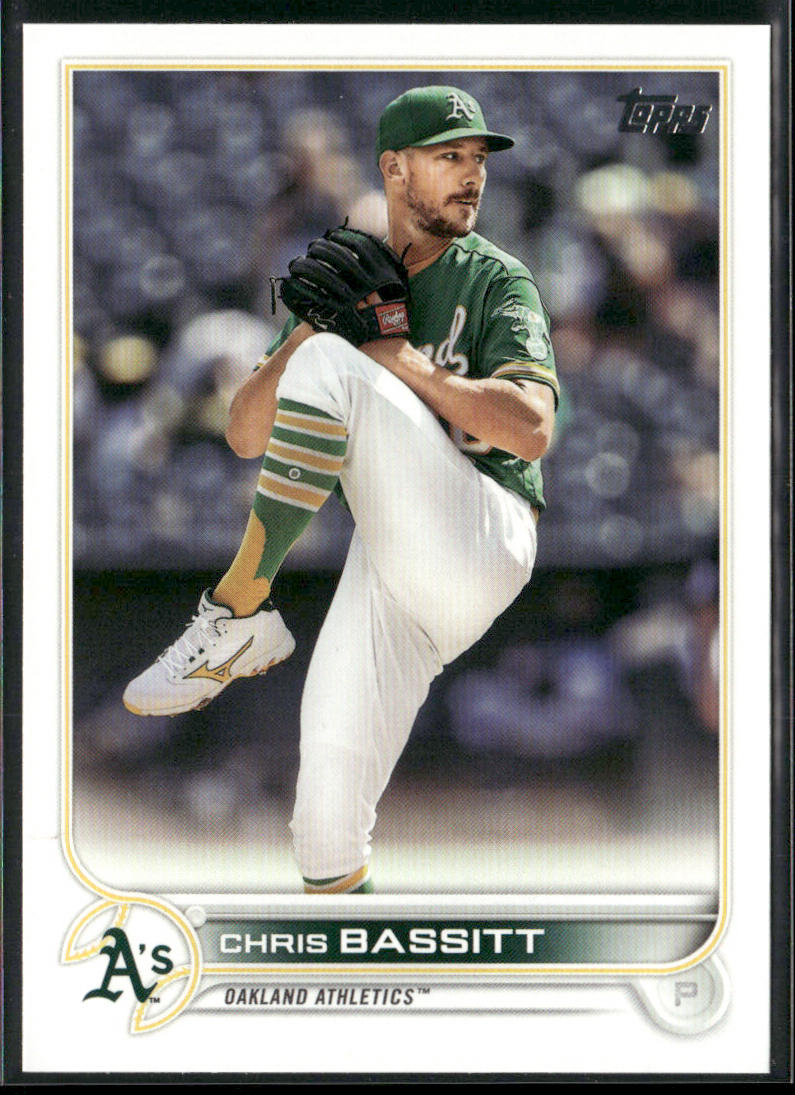 Chris Bassitt 2022 Topps #456 Oakland Athletics front