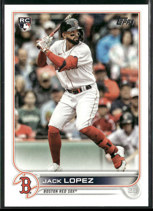 Jack Lopez 2022 Topps #418 RC Boston Red Sox front