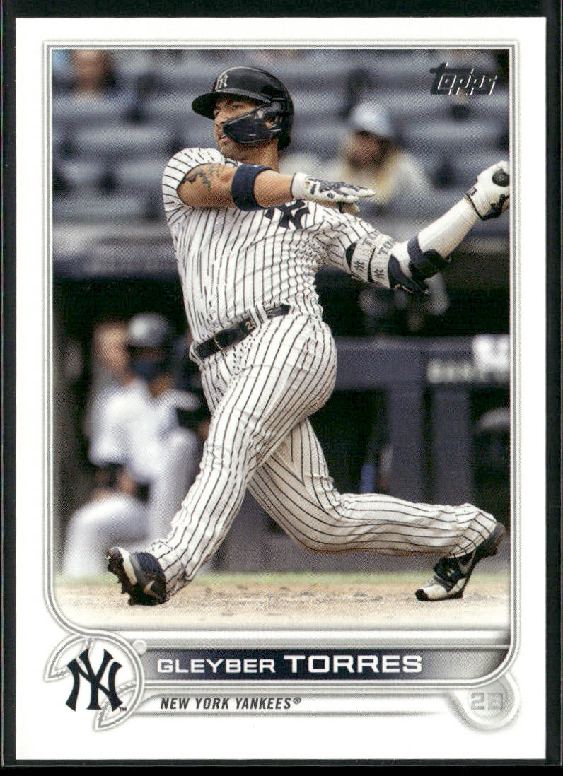 Gleyber Torres 2022 Topps #639 New York Yankees front