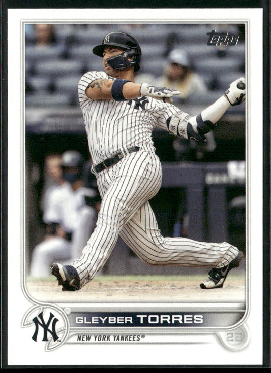 Gleyber Torres 2022 Topps #639 New York Yankees front