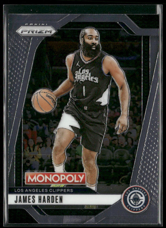 James Harden 2024-25 Panini Prizm Monopoly #20 Los Angeles Clippers front
