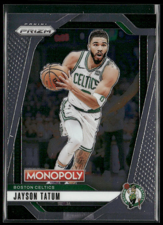 Jayson Tatum 2024-25 Panini Prizm Monopoly #16 Boston Celtics front
