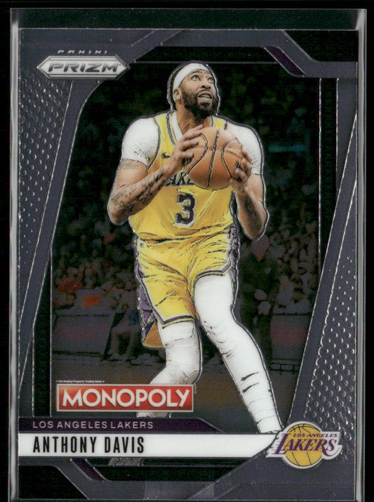 Anthony Davis 2024-25 Panini Prizm Monopoly #44 Los Angeles Lakers front
