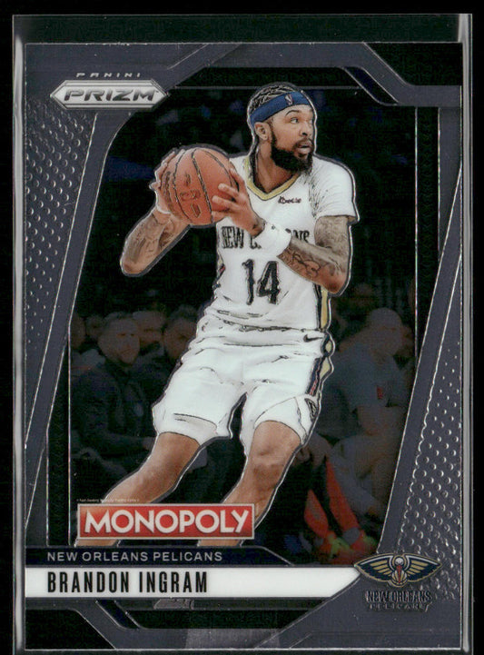 Brandon Ingram 2024-25 Panini Prizm Monopoly #62 New Orleans Pelicans front