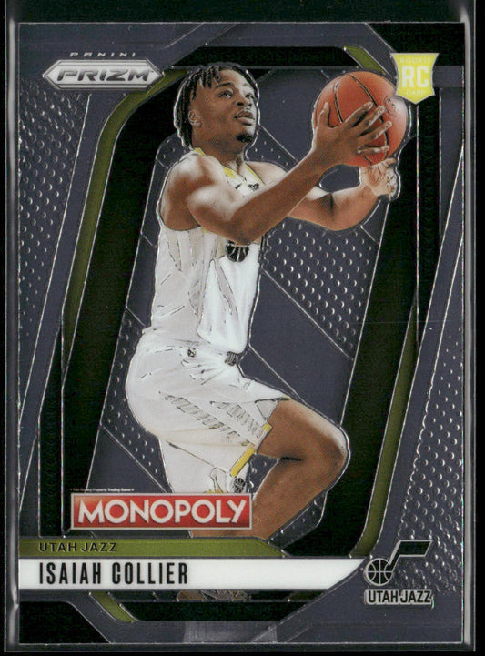 Isaiah Collier 2024-25 Panini Prizm Monopoly #36 RC Utah Jazz front