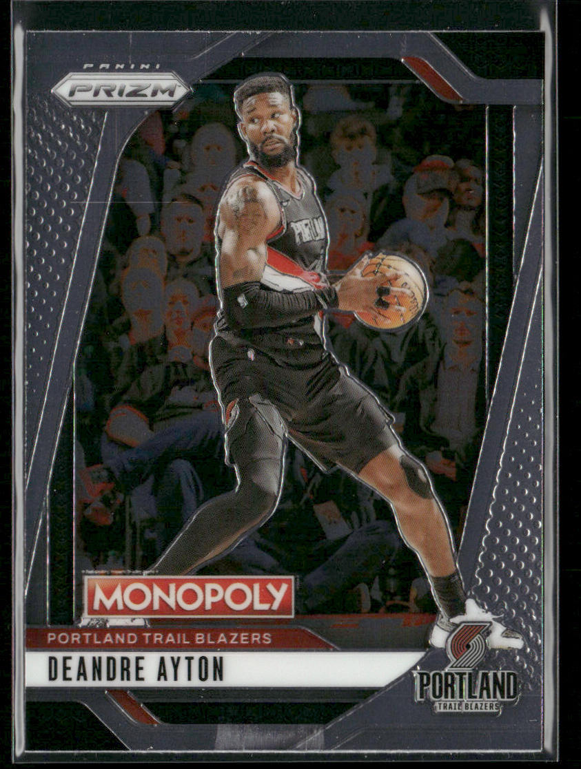 DeAndre Ayton 2024-25 Panini Prizm Monopoly #4 Portland Trail Blazers front