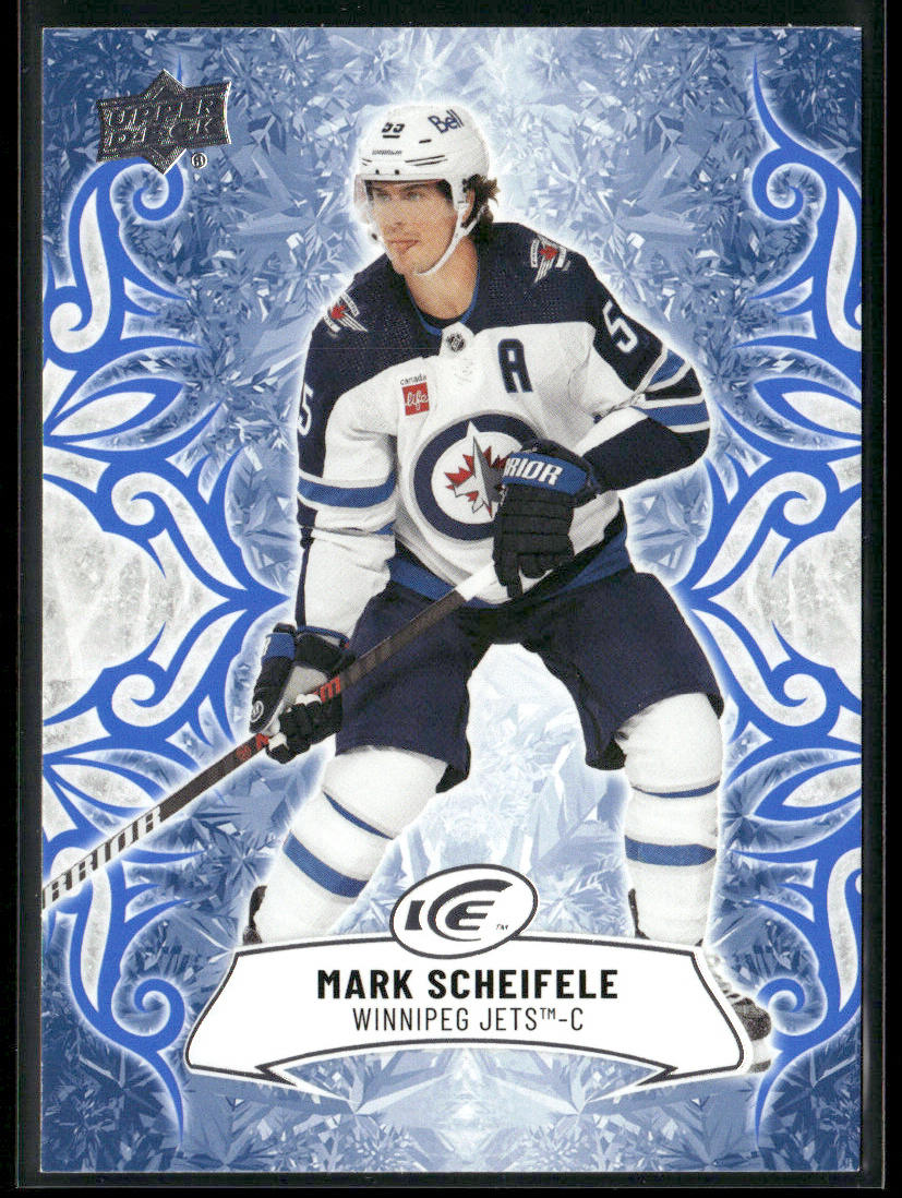 Mark Scheifele 2024-25 Upper Deck Ice #77 Winnipeg Jets front