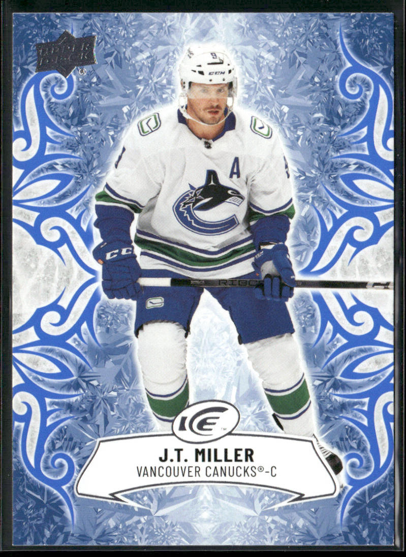 J.T. Miller 2024-25 Upper Deck Ice #4 Vancouver Canucks front