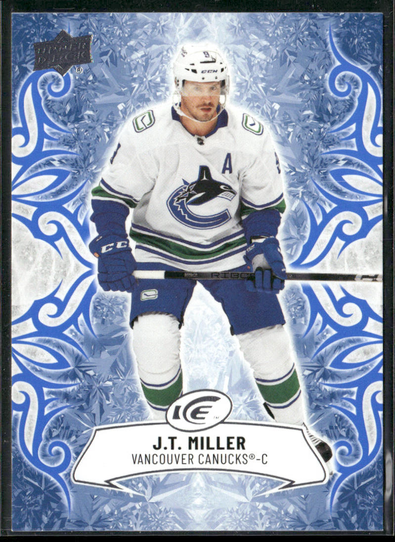 J.T. Miller 2024-25 Upper Deck Ice #4 Vancouver Canucks front