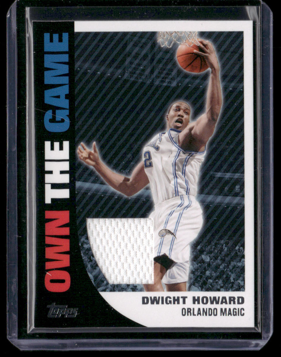 Dwight Howard 2008-09 Topps Own the Game Relics #OTGR4 MEM Orlando Magic front