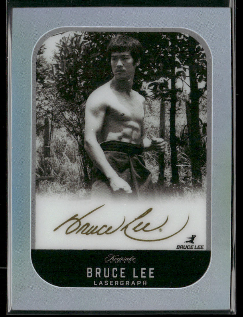 Bruce Lee 2024 Keepsake 50th Anniversary Kaleidoscope Edition Lasergraph #195 front