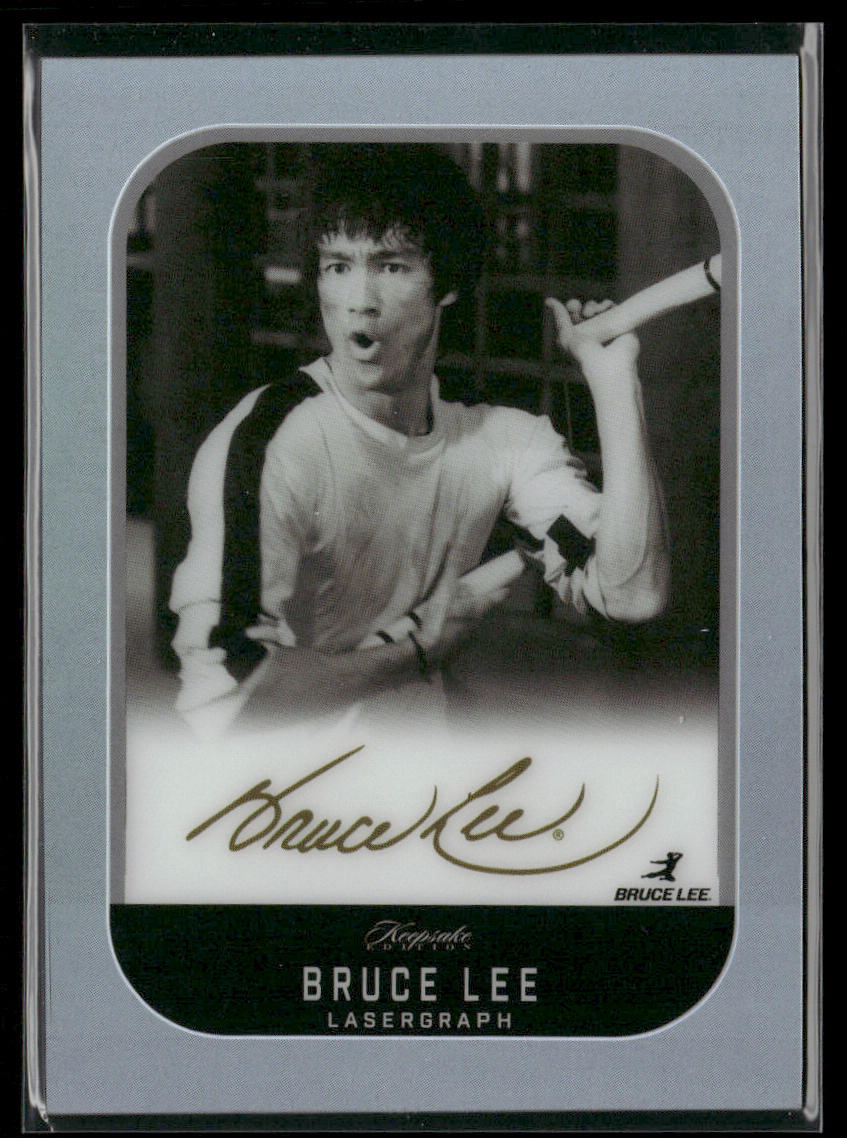Bruce Lee 2024 Keepsake 50th Anniversary Kaleidoscope Edition Lasergraph #185 front