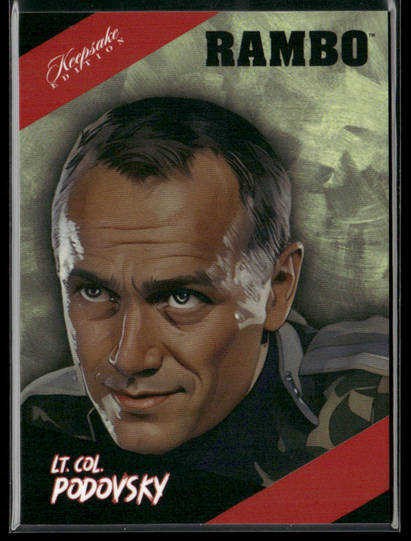 Rambo 2024 Keepsake Edition Rambo II Lt. Col. Podovsky #256 front