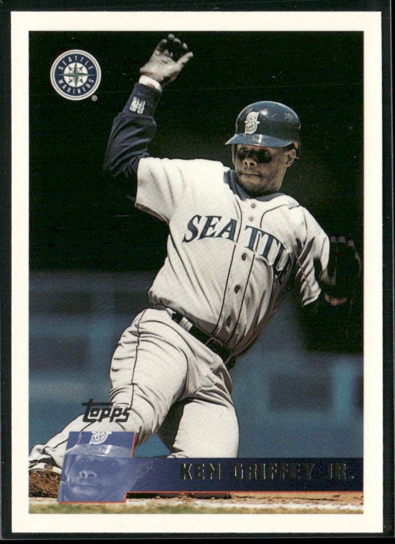 Ken Griffey Jr. 1996 Topps Team Topps Seattle Mariners #205 Seattle Mariners front