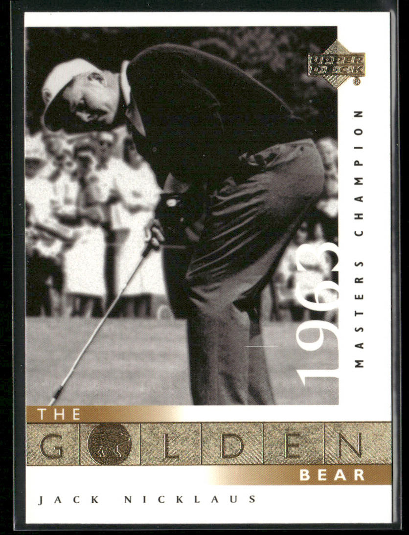 Jack Nicklaus 2001 Upper Deck #107 front