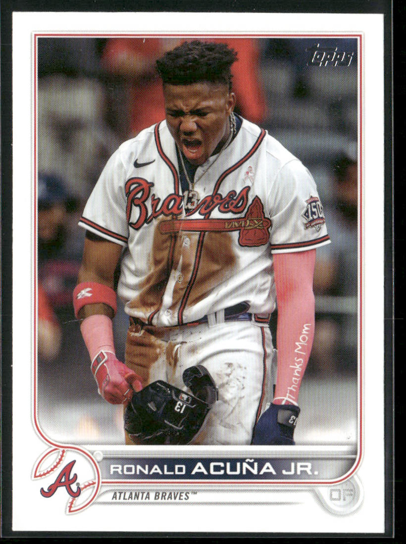 Ronald Acuña Jr. 2022 Topps #200 Atlanta Braves front