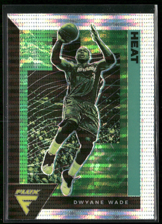 Dwyane Wade 2020-21 Panini Flux Silver #190 Miami Heat front