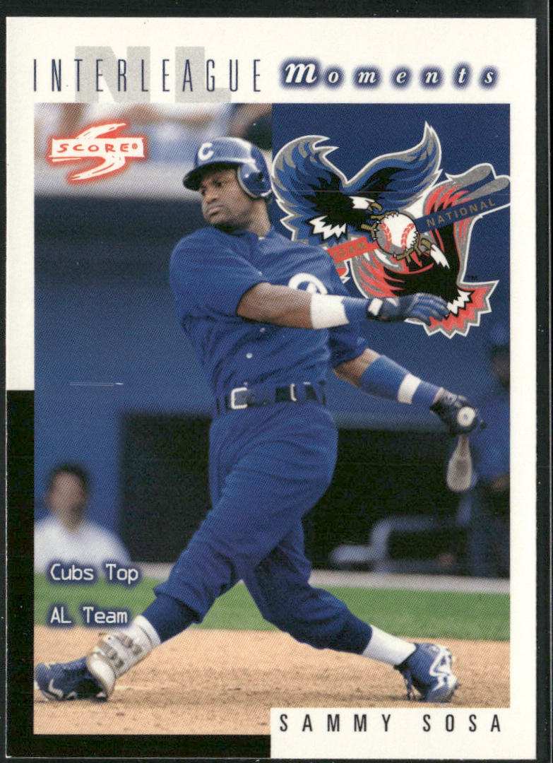 Sammy Sosa 1998 Score #260 Chicago Cubs front