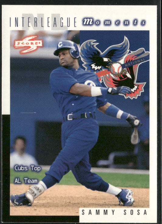Sammy Sosa 1998 Score #260 Chicago Cubs front