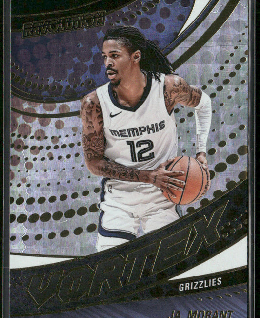 Ja Morant 2024-25 Panini Revolution Vortex #21 Memphis Grizzlies front