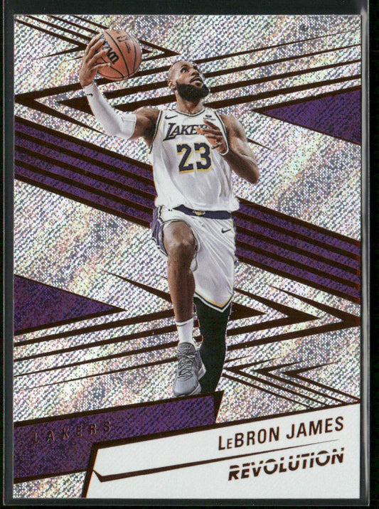 LeBron James 2024-25 Panini Revolution #31 Los Angeles Lakers front