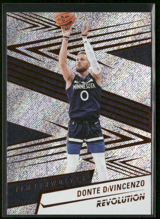 Donte DiVincenzo 2024-25 Panini Revolution #59 Minnesota Timberwolves front