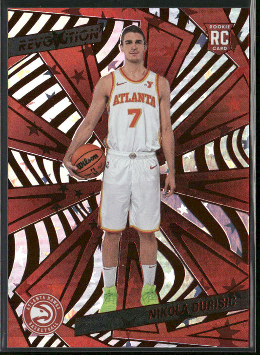 Nikola Durisic 2024-25 Panini Revolution #126 RC Atlanta Hawks front