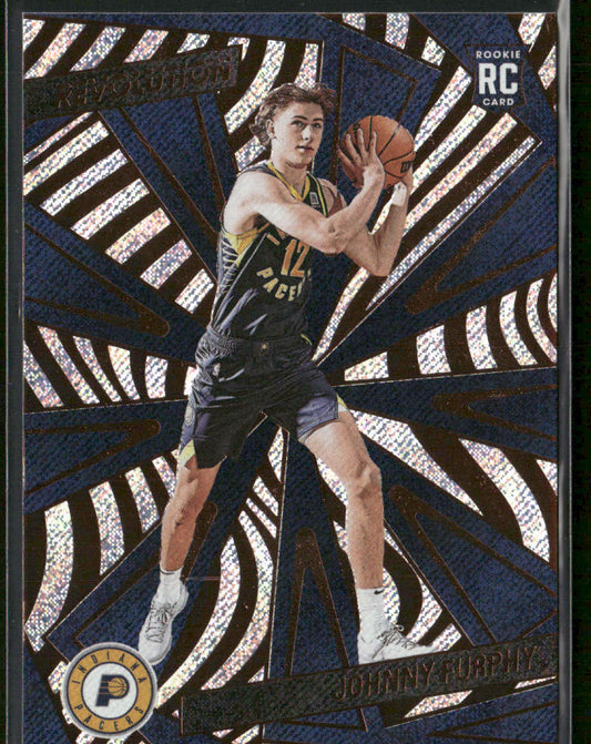 Johnny Furphy 2024-25 Panini Revolution #112 RC Indiana Pacers front