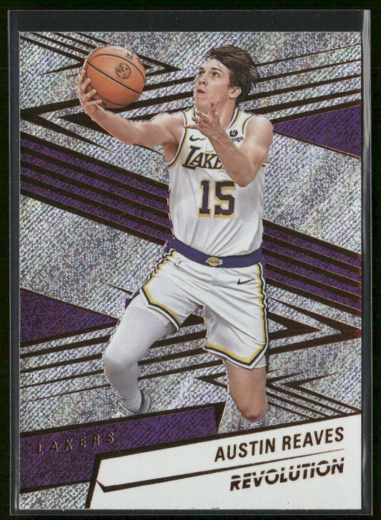 Austin Reaves 2024-25 Panini Revolution #51 Los Angeles Lakers front