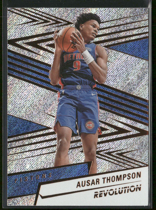 Ausar Thompson 2024-25 Panini Revolution #9 Detroit Pistons front