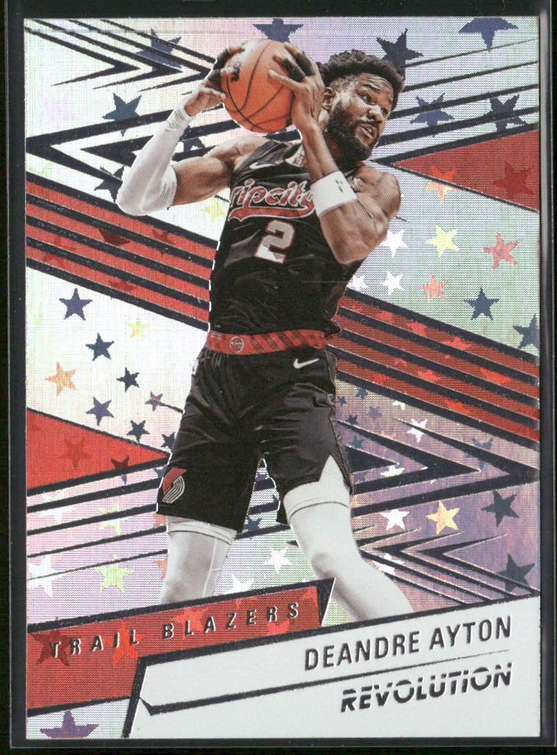 Deandre Ayton 2024-25 Panini Revolution Astro #11 Portland Trail Blazers front