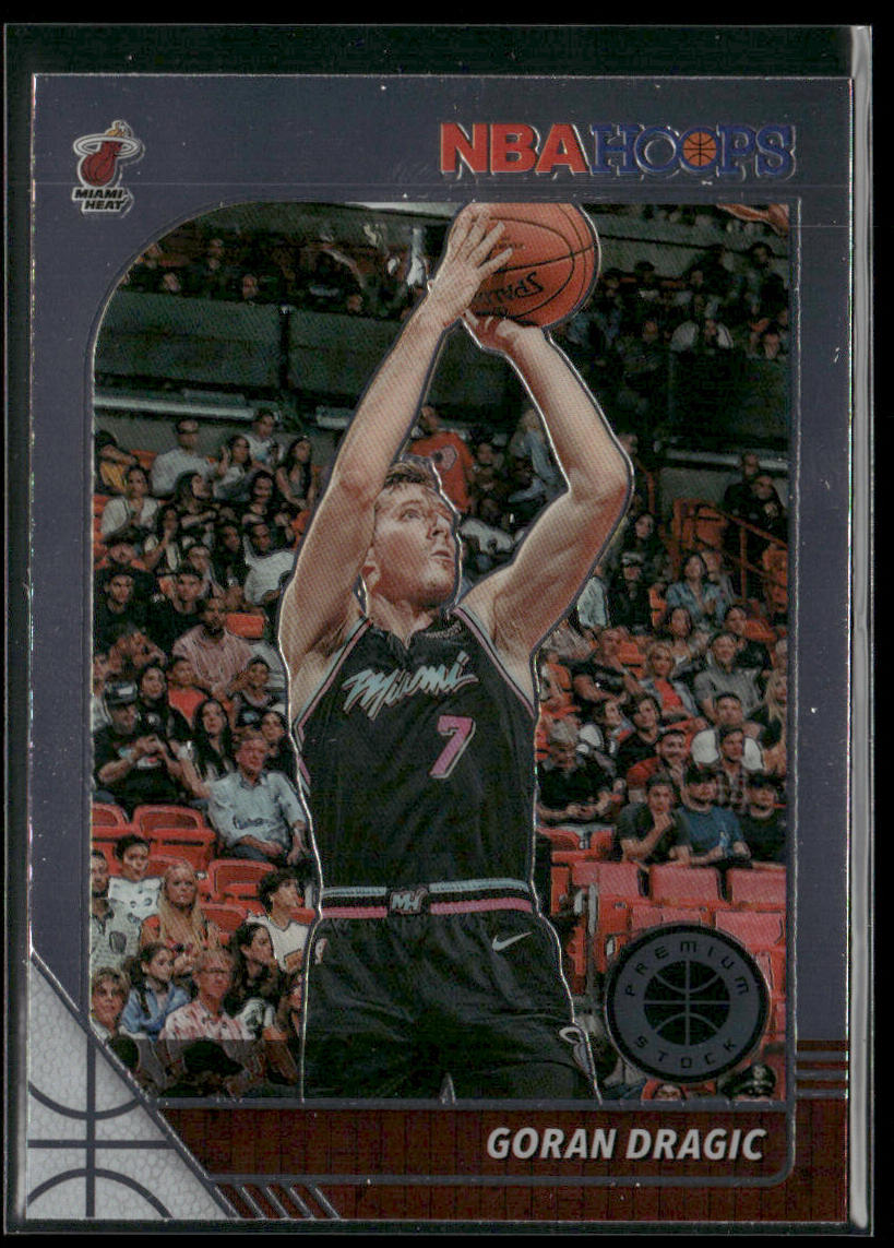Goran Dragic 2019-20 Hoops Premium Stock #96 Miami Heat front