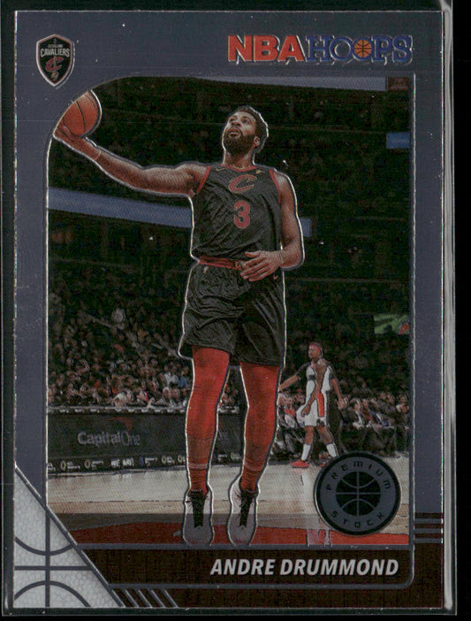 Andre Drummond 2019-20 Hoops Premium Stock #54 Cleveland Cavaliers front