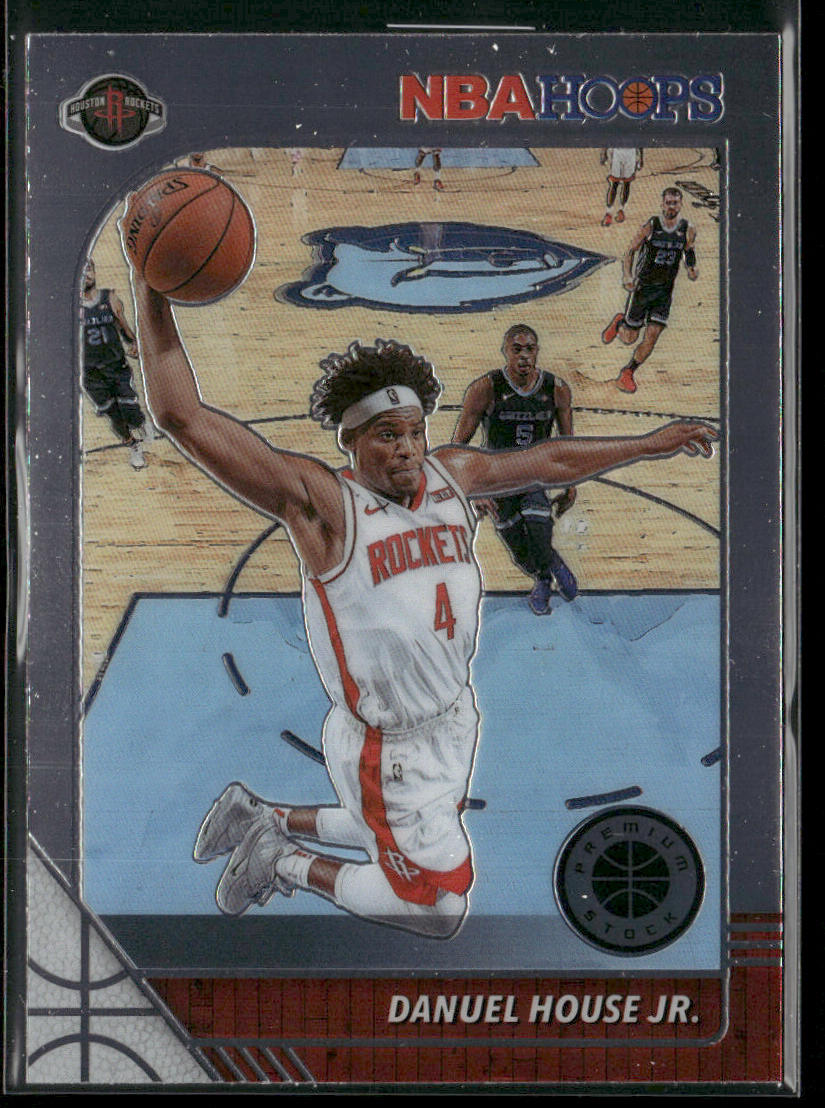 Danuel House Jr. 2019-20 Hoops Premium Stock #69 Houston Rockets front