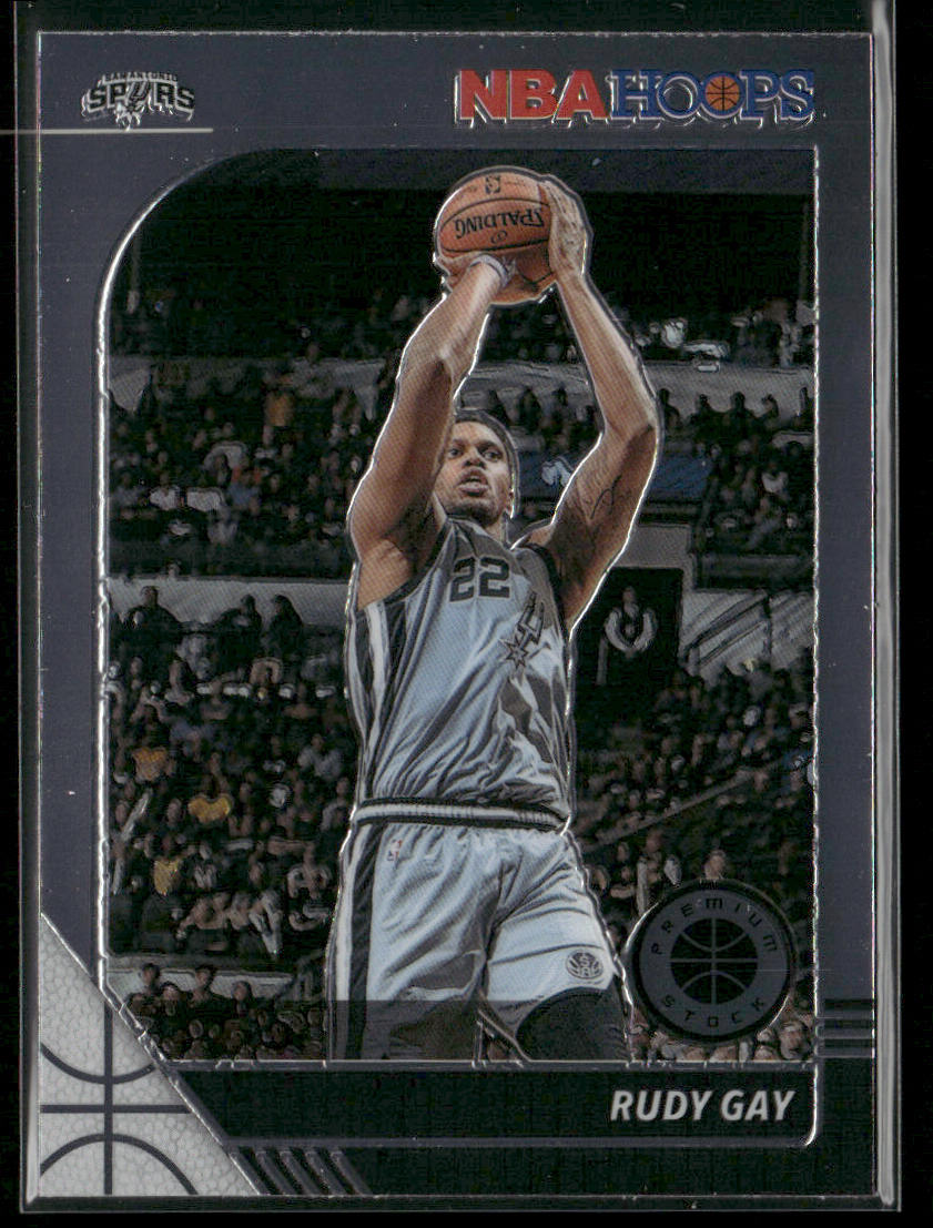 Rudy Gay 2019-20 Hoops Premium Stock #173 San Antonio Spurs front