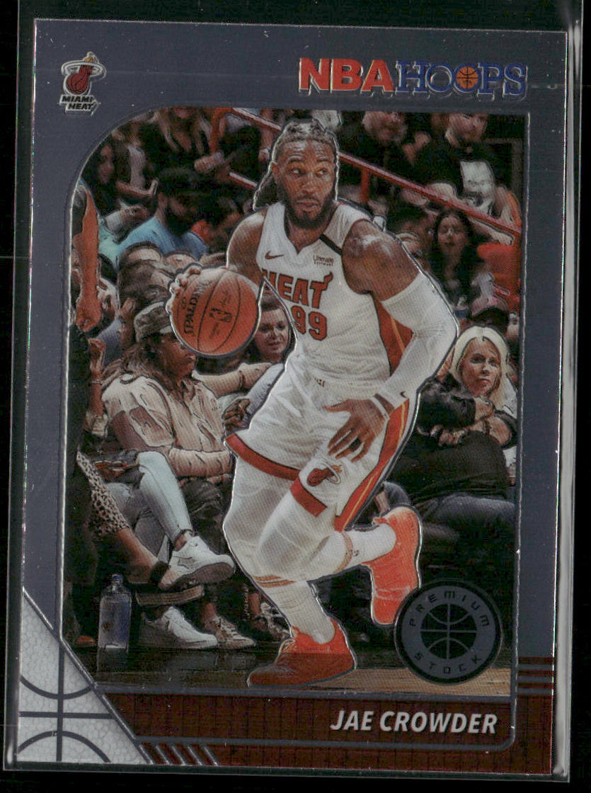 Jae Crowder 2019-20 Hoops Premium Stock #92 Miami Heat front