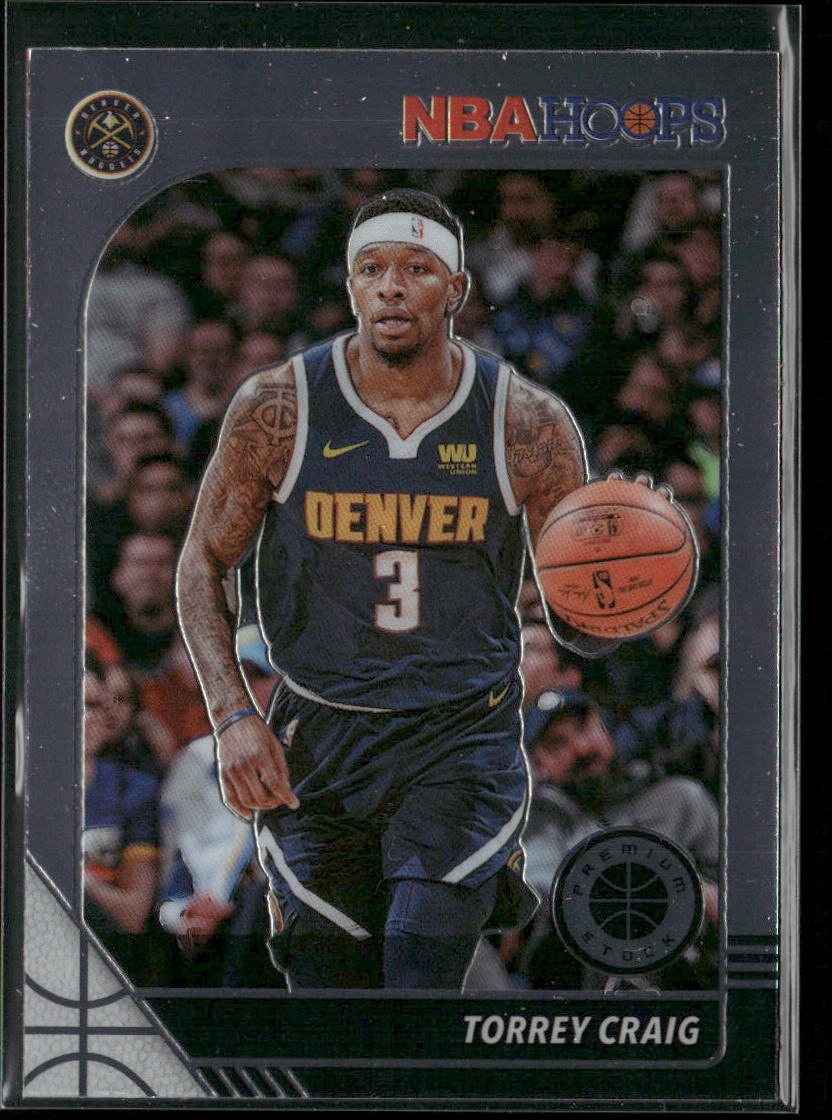 Torrey Craig 2019-20 Hoops Premium Stock #50 Denver Nuggets front