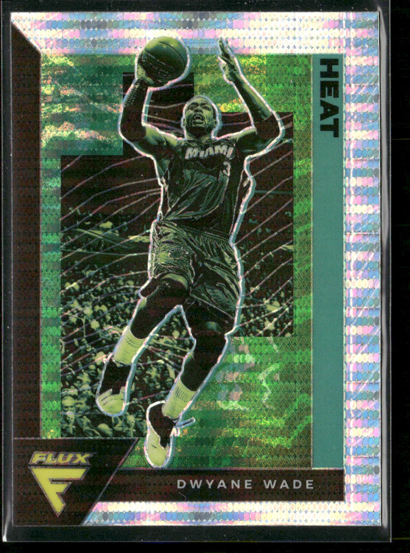 Dwyane Wade 2020-21 Panini Flux Pulsar #190 Miami Heat front