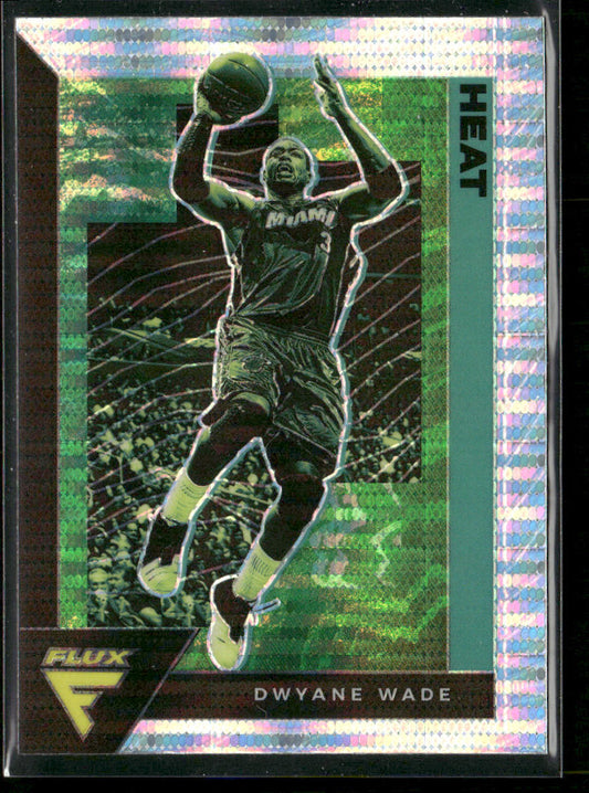 Dwyane Wade 2020-21 Panini Flux Pulsar #190 Miami Heat front